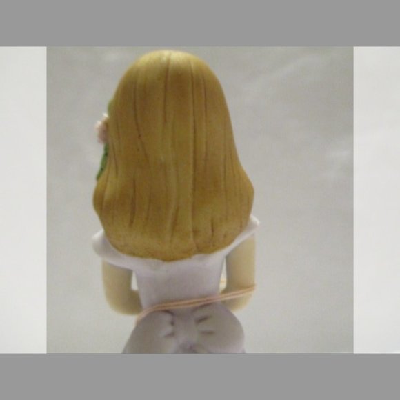 1982 Enesco GROWING UP GIRLS 8th Birthday Brunette Porcelain Figurine With Tag - Picture 8 of 12